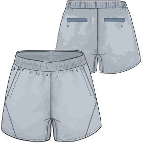 Moldes de confeccion para HOMBRES Shorts Short tenis 7652